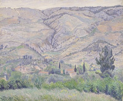 Le Ragas, near Toulon, c.1930 by Camille Jacob Pissarro